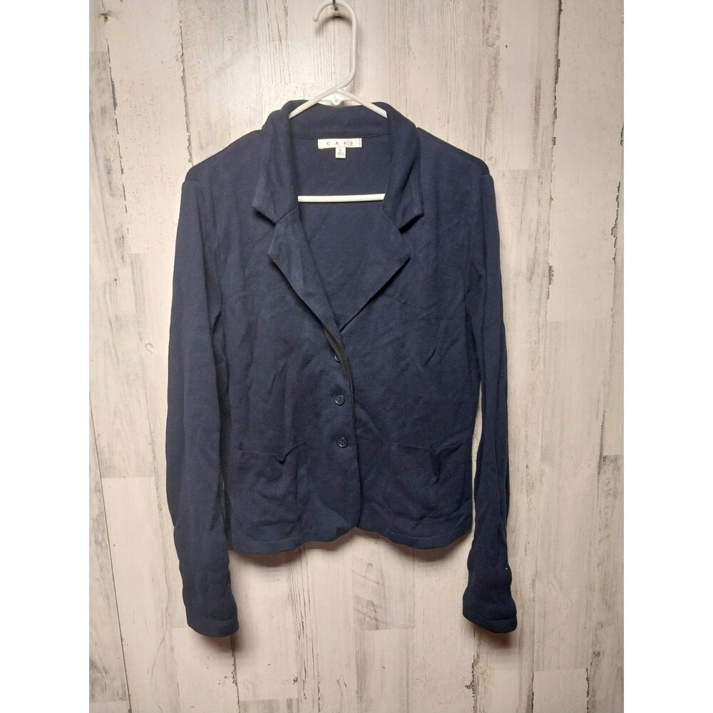 Cabi Breakthrough Jacket Size Large Blue #902